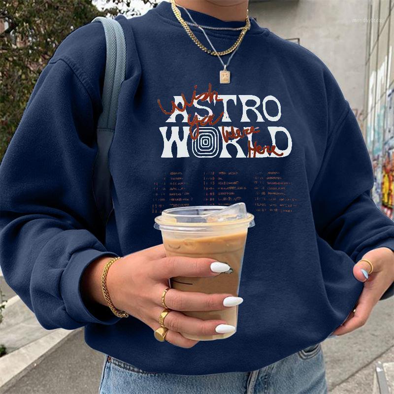 Sweats à capuche pour femmes Vêtements 2022 Fashion Leisure Automne Vêtements Femmes LETTES IMPRESSIONS LES MANDES LONGES PLIR UNBIL