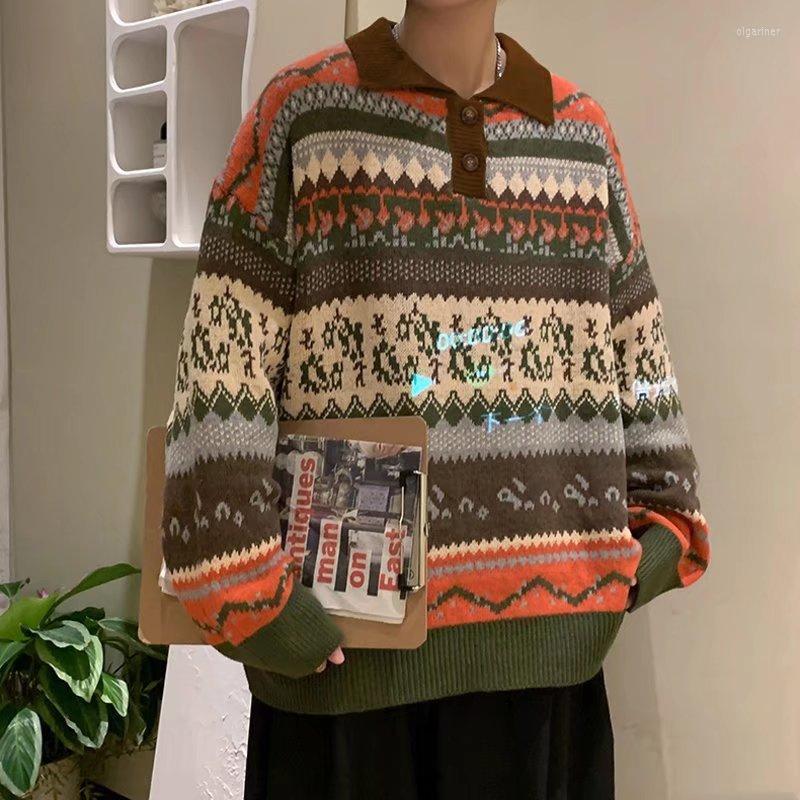 

Men's Sweaters Men Autumn Casual Jacquard Warm Half Zip Christmas Sweater Cardigan Jacket Winter Spring Mock Neck Pullover MenMen's Olga22, Khaki