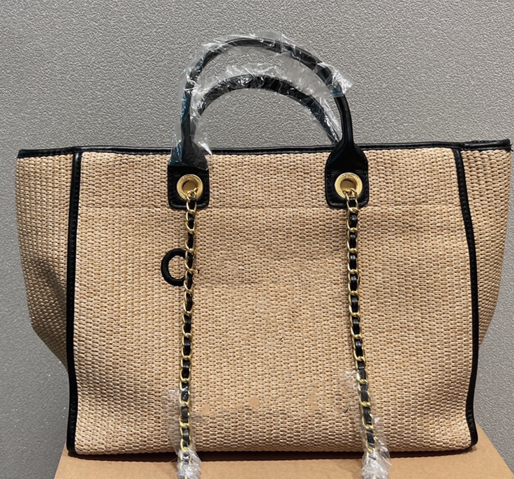 

High quality fashion women's designer bag grass woven beach bag large capacity handbag luxury bags designers handbags Embroidery, Make up the difference