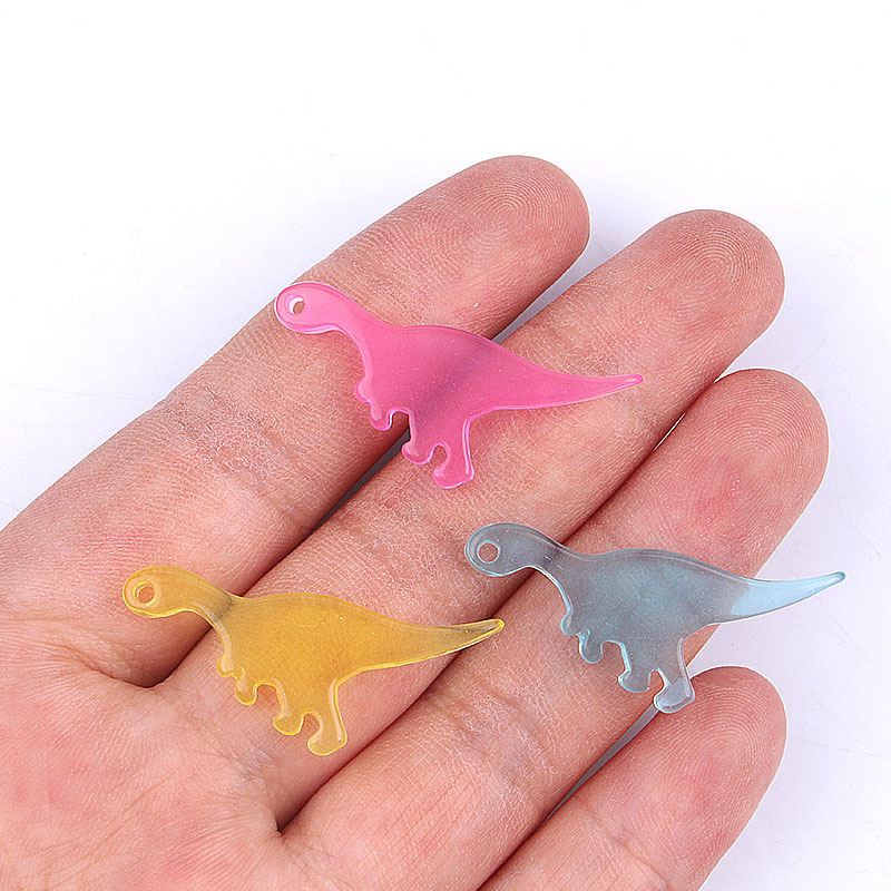Color Dinosaur Animal Resin Accessories DIY Refrigerator Sticker Phone Case Jewelry Accessories Factory Direct Supply 122928-image-782025234