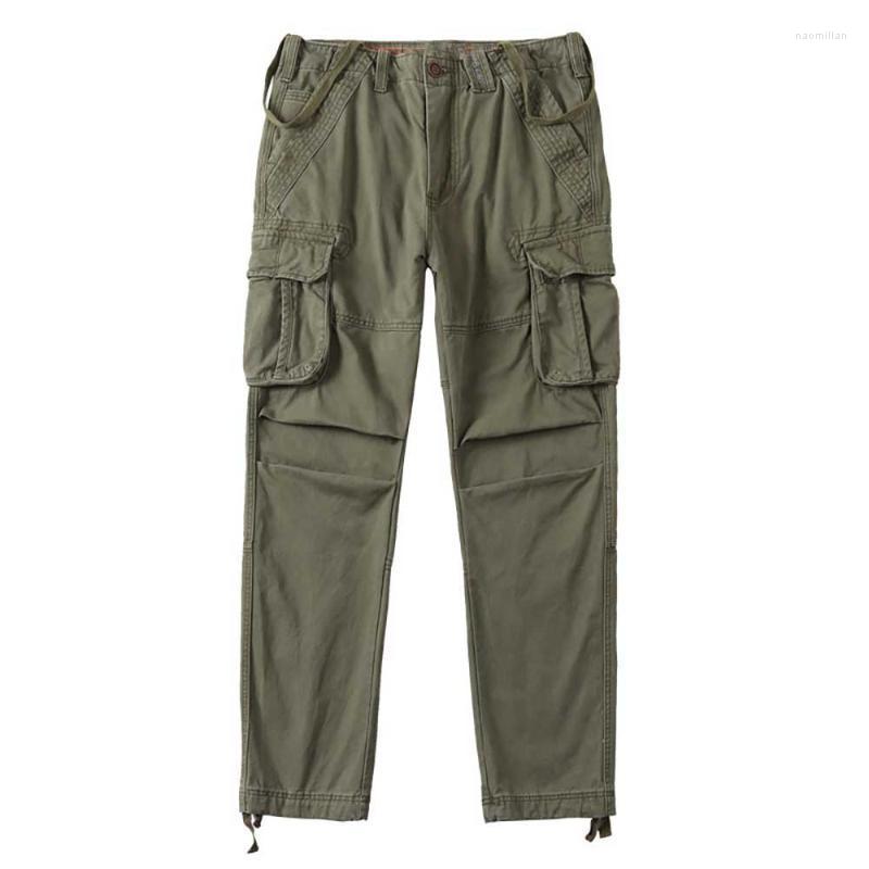 

Men's Pants Trendy Cargo Men Overalls Casual Cotton Loose Baggy Trousers Density Fabric Military Army Style Street Fashion PantsMen's Naom22, Black