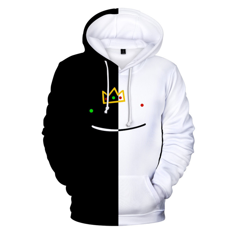 

Ranboo Dreamwastaken Merch Hoodies WomenMen Hoodie Sweatshirt Dream Pullover Hooded Jacket Male Tracksuit 220816, 009