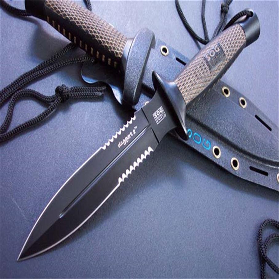 

2021 SOG D25 Fixed Blade Knife Kitchen Knives Rescue Utility EDC Tools166C