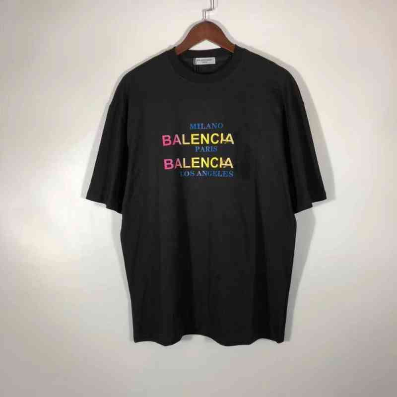 

2022 Mens T Shirt Designer Luxury For Men Womens Balencas Shirts Fashion Tshirt With Letters Casual Summer Short Sve Tee Wo Clothing Asian Oversize M-XXXL