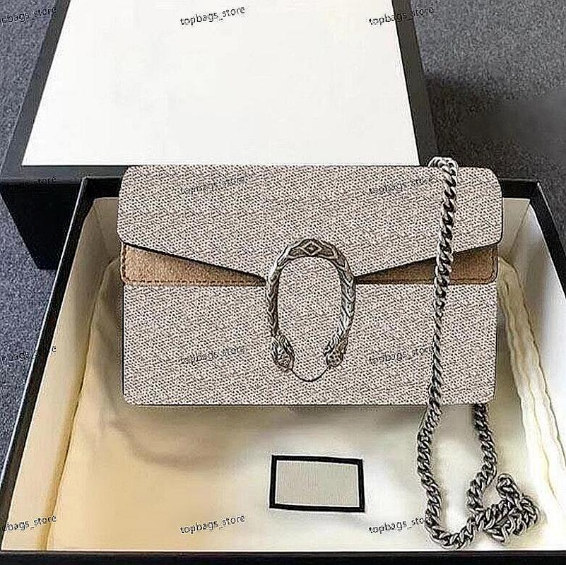 

luxury designer women bags louise viuton vutton ladies handbag messenger shoulder Bacchus bag snake head metal buckle chain leather letters, Premium