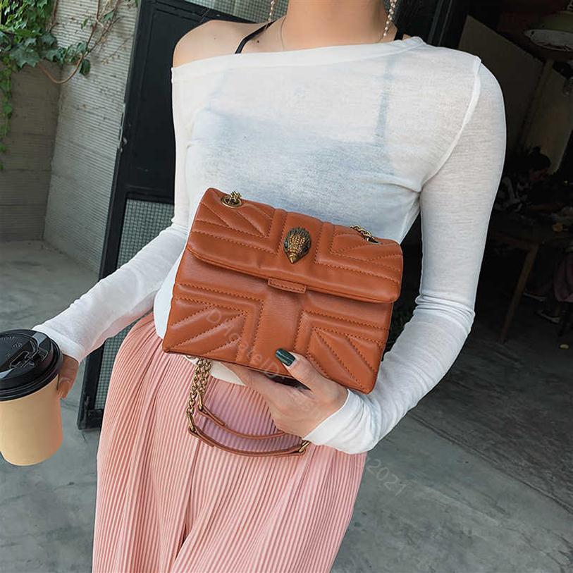 

Hurt Geiger Chain New Designer Bags Lady Fashion Messenger Shoulder Cross Body Handbags Eagle Stripes Cover Letter High Quality Pl3279, Color q