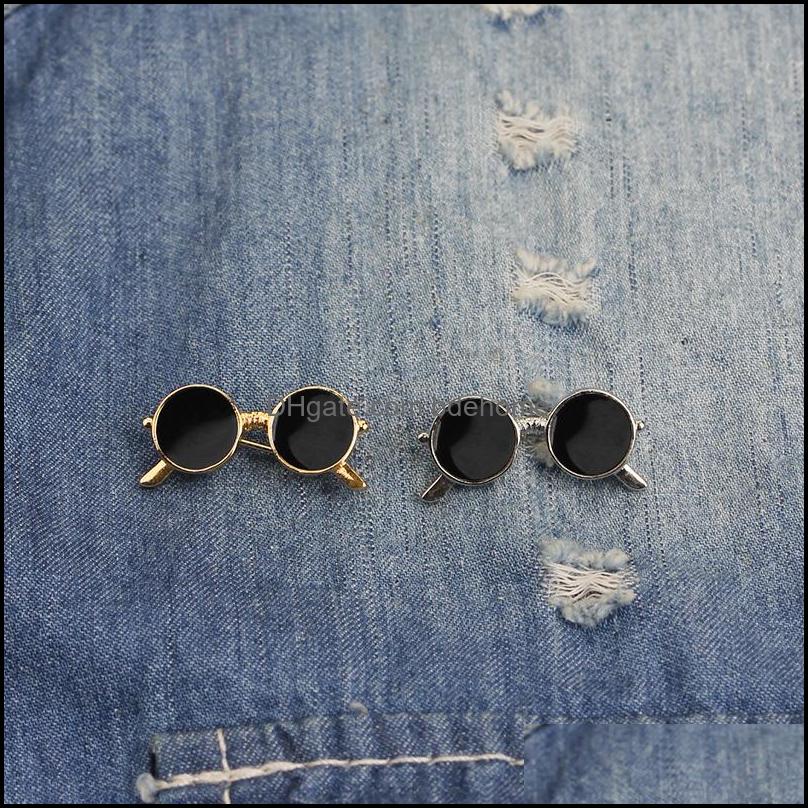

Mini Sunglasses Enamel Pins Cartoon Glasses Badges Custom Brooches Bag Men Shirt Clothes Lapel Pin Punk Cool Sunglasse Jewelry Drop Delivery
