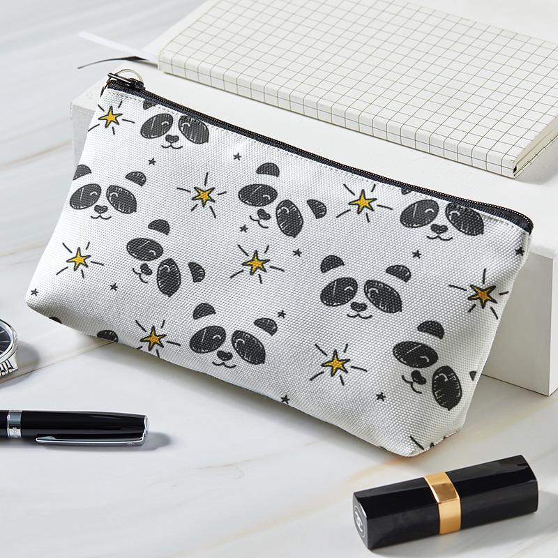 

Cosmetic Bags & Cases Lovely Women Portable Bag Cute Cartoon Panda Print Female Makeup Pouch Large Capacity Organizer Beauty Case, Style9