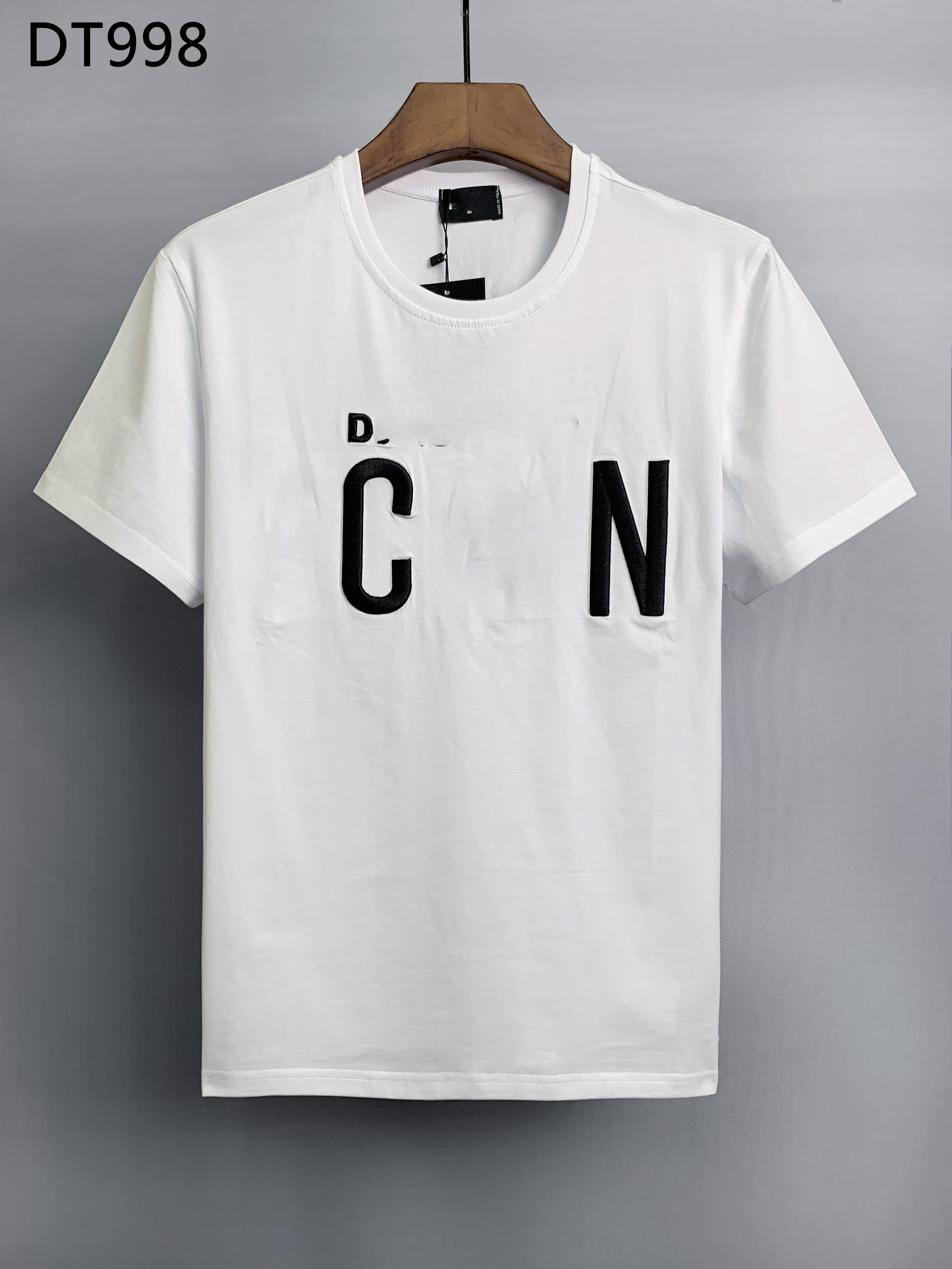 DSQ PHANTOM TURTLE 2022SS New Mens Designer T shirt Paris fashion Tshirts Summer DSQ Pattern T-shirt Male Top Quality 100% Cotton Asian size M-XXXL