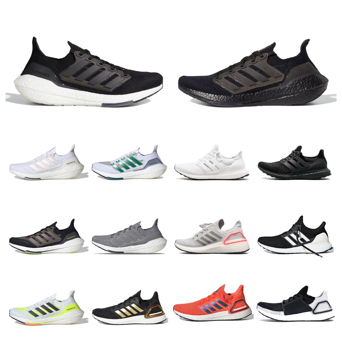 

21 Ultraboosts 20 UB 4.0 Orca Ash Pearl Running Shoes Ultra 6.0 Pulse Aqua Triple Black White Solar Yellow Grey Chaussures Orange Gold Metallic casual shoe Sneakers, Box