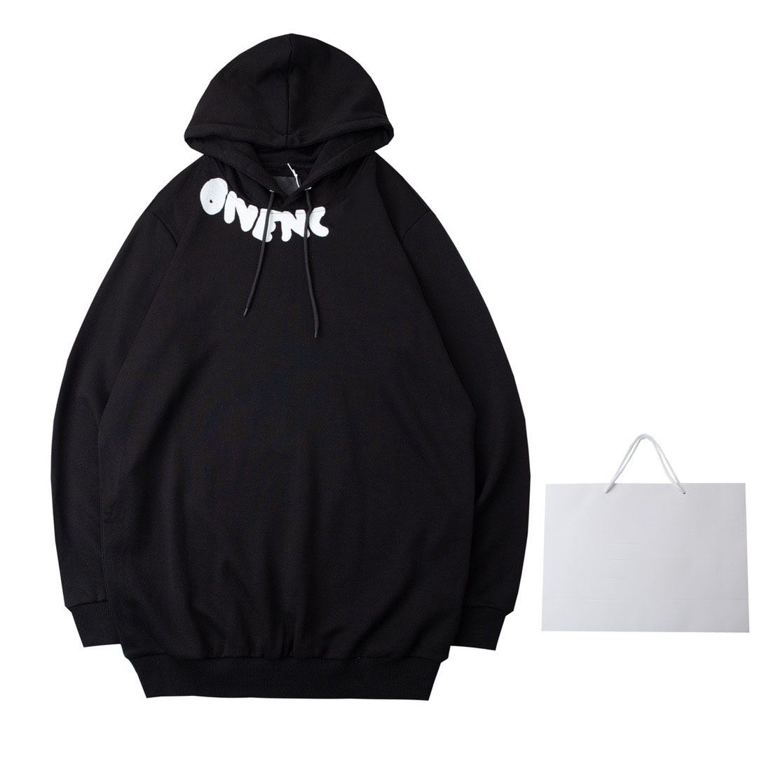 

New AOP jacquard letter knitted sweater in autumn / winter 2022acquard knitting machine e Custom jnlarged detail crew neck cotton rrd4dd3, Black