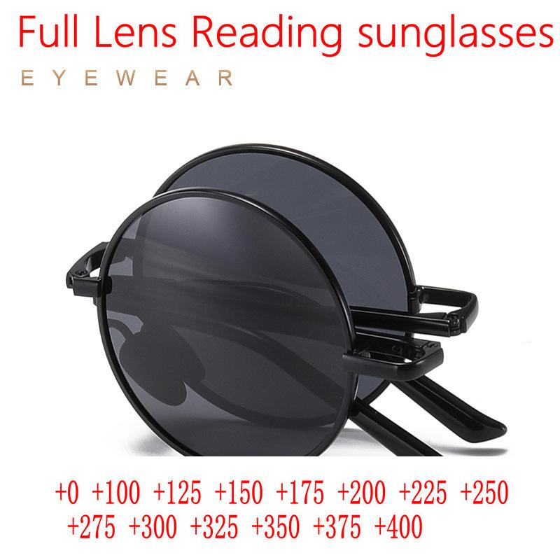 

Sunglasses Full Lens Reader For Men Ultra Light Folding Sports Sun Reading Glasses UV Protection Prescription Presbyopia NXSunglasses