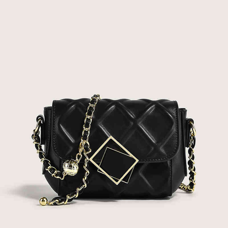 

Ladies Fashion Luxury Brand Tide Bag Wholesale New Cowhide Women's Single Shoulder Small Chain Versatile Trend, White