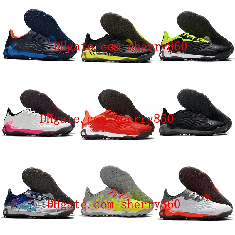

Men Soccer Shoes COPA SENSE.1 TF MD Training Turf Football Boots High Ankle Cleats, As picture 2