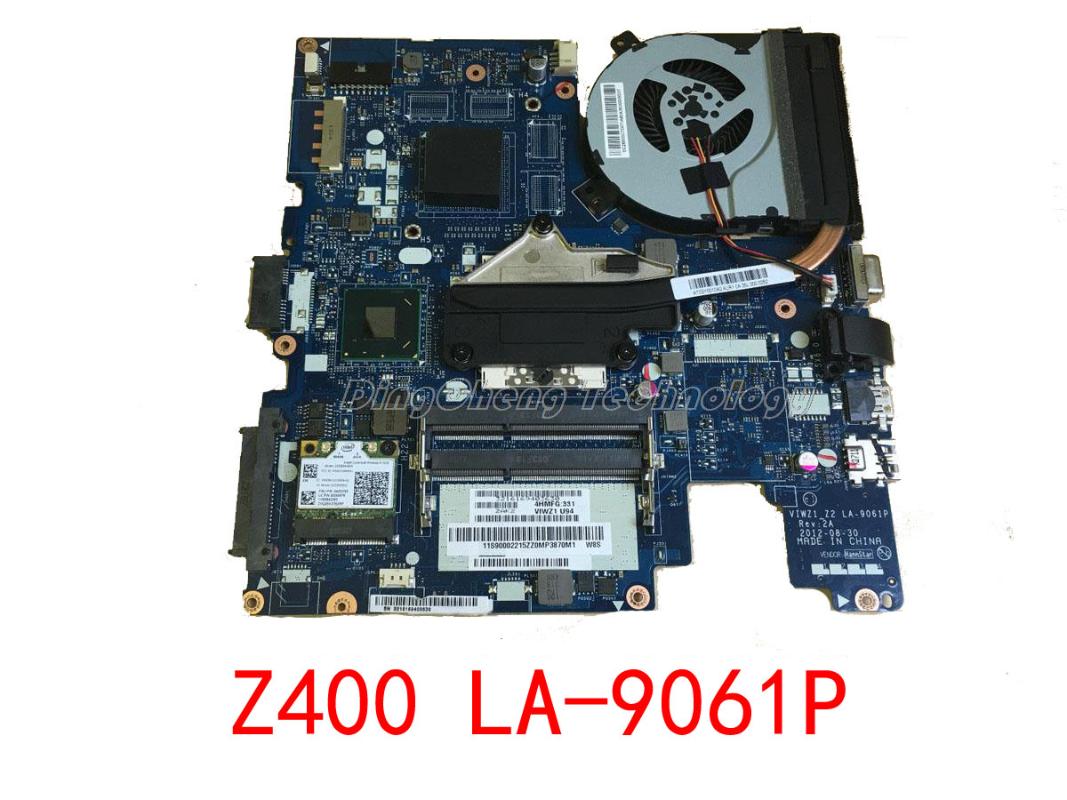 

Motherboards Laptop Motherboard For Lenovo Z400 VIWZ1 Z2 LA-9061P 04W4140 HM76 HD4000 Integrated Graphics Card 100% Fully Tested