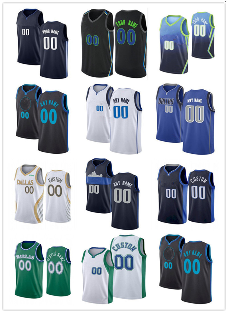 

75th Custom Mens Women Youth Dallas''Mavericks''42 Maxi Kleber 1 Tyrell Terry 51 Boban Marjanovic 7 Dwight Powell Basketball Jerseys, Color