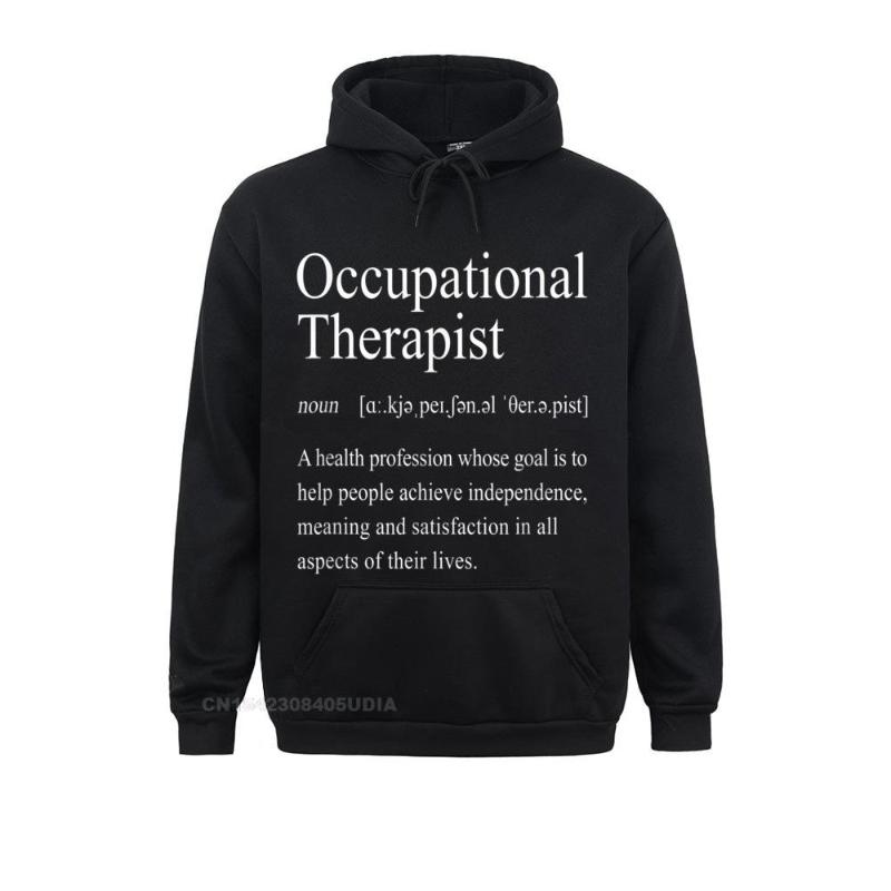 

Men' Hoodies & Sweatshirts Occupational Therapy Hoodie Funny Ot Definition Therapist For Men Summer Design Clothes Long Sleeve, Blue