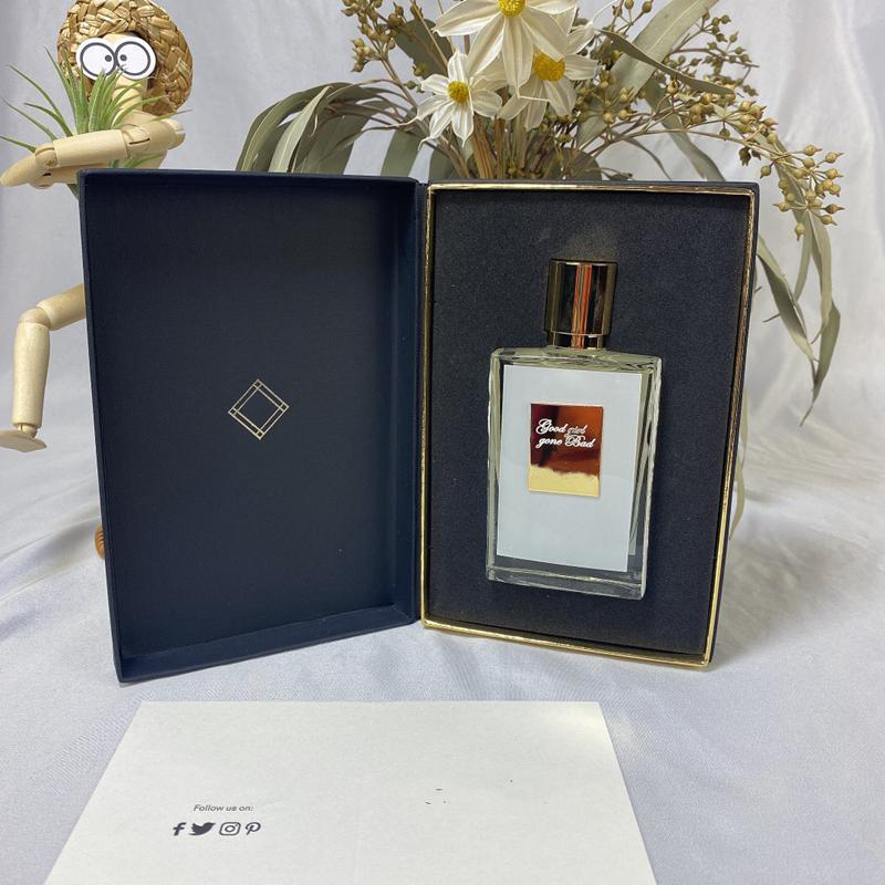 Perfume de marque de luxe 50 ml amour ne sois pas timide fantôme noir bonne fille disparue pour les femmes hommes pulvérisation parfum de longue