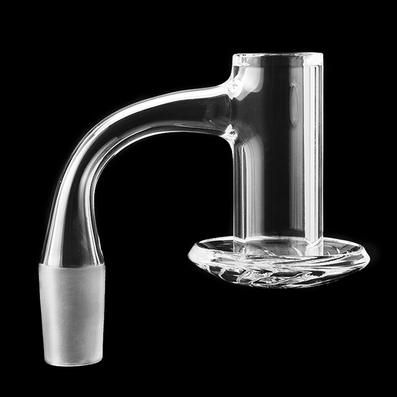 

20mm OD Fully Weld Blender Beveled Edge Quartz Banger Smoking Nails With 10mm 14mm 18mm Male Female 45/90 Degrees For Glass Pipe Dab Rigs