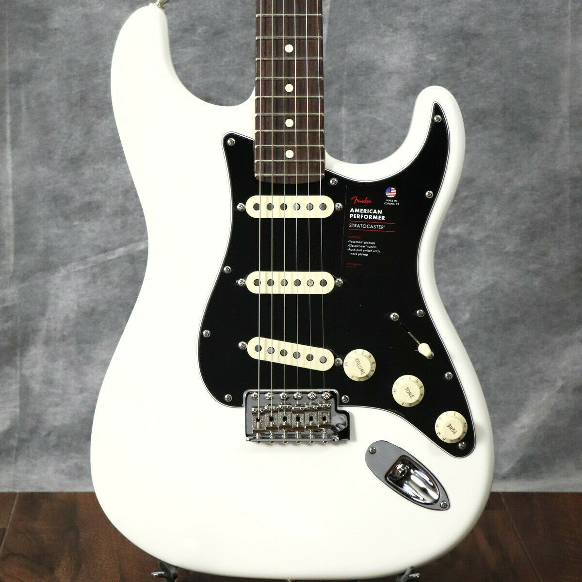 Performer St Arctic White #GG3i8 Electric Guitar-image-759940014