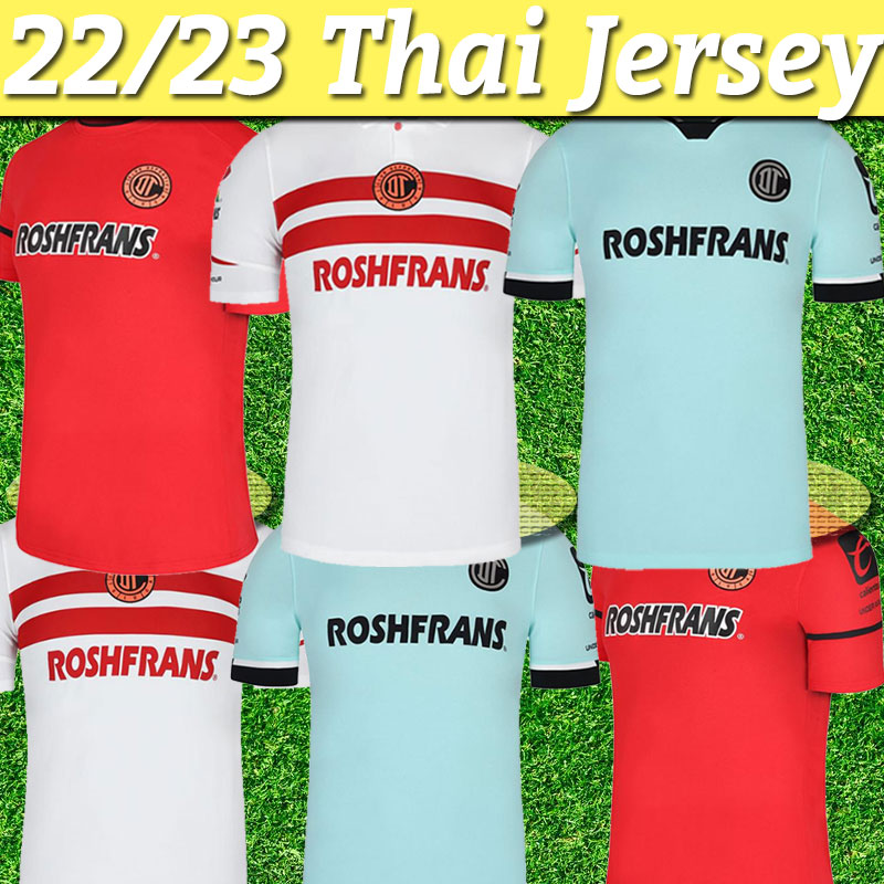 21/22 Liga MX Toluca Jerseys 2021 2022 F. Uribeza E. Vega Camiseta de Futbol Red Ajuste Tercer Jersey Hombres Kits de Ninos Camisetas de Futbol U