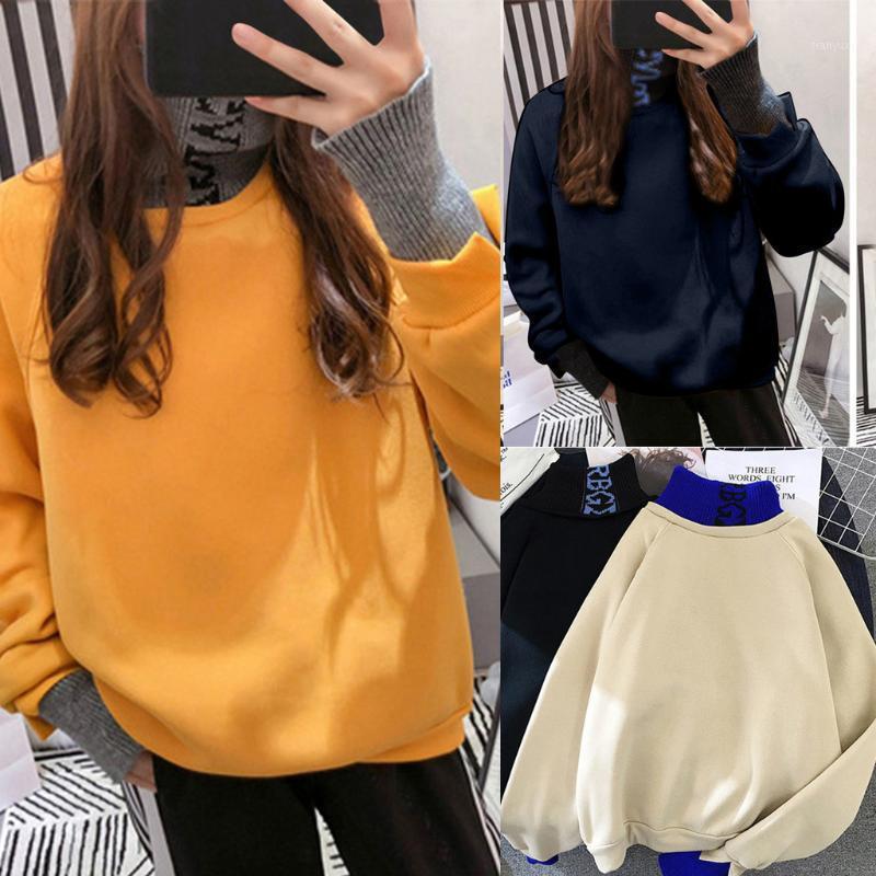 

Hoodie Women's Men Winter Fashion Streetwear Casual Long Sleeve Turtleneck Solid Pullover Sweatshirt Tops Clothing Chandail C50 Hoodies & Sw