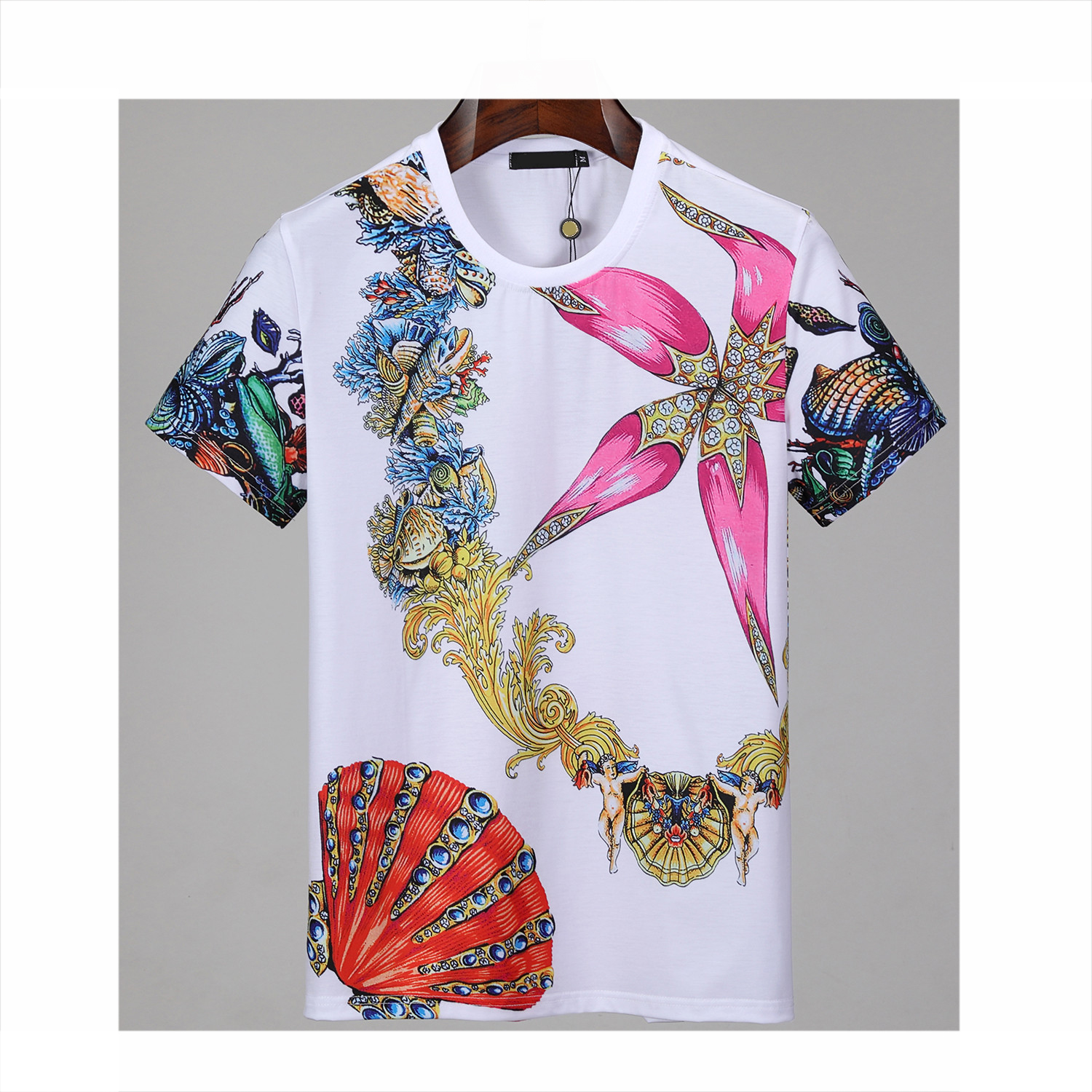 

22ss Mens Designers T Shirts Summer Loose Tees Fashion Man S Casual Shirt Luxurys Clothing Street Shorts Sleeve Clothes Women Tshirts Size M-3XL#98