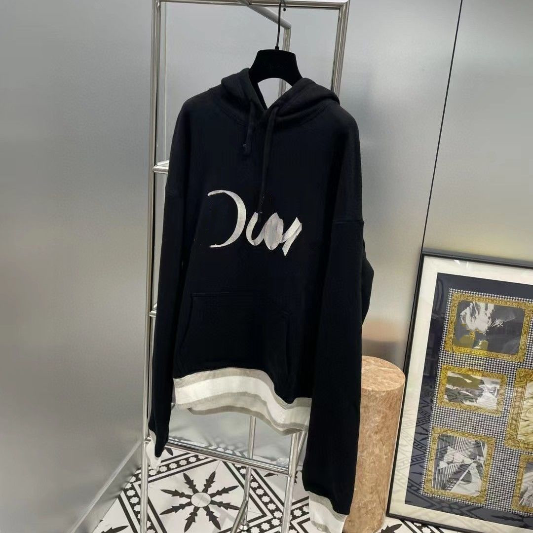 Women Hoodies Men Hoodie Tops Sportswear Lovers Pullover Short Style Long Sleeve Print With Letters Size S M L-image-790065038
