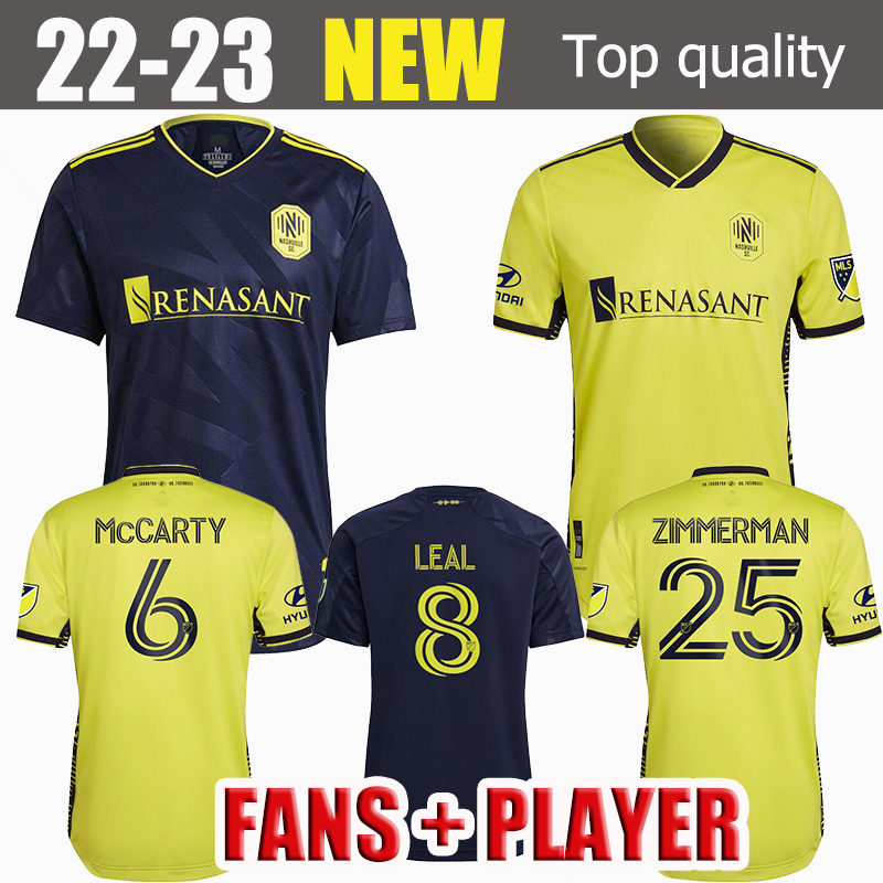 

2022 Nashville SC Fans Player soccer jerseys MUKHTAR BADJI LOVITZ LEAL MCCARTY GODOY BECKELES Mens 22 23 JERSEY mLS FOOTBALL SHIRTS