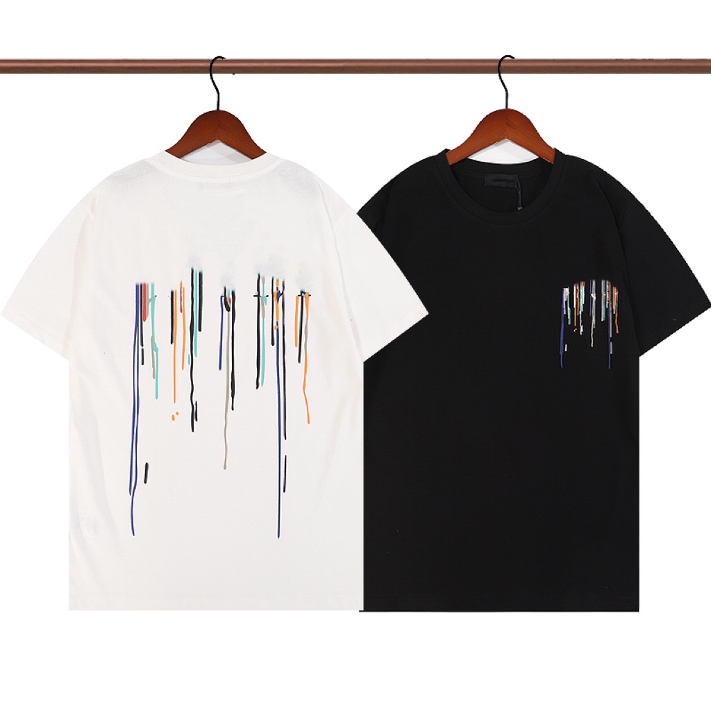 

Fashion Mens Designers TShirt Summer T Shirt High Quality Stylist TShirt Hip Hop Men Women Black Short Sleeve Tees #13, White