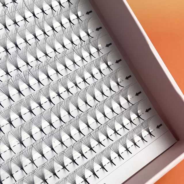 

False Eyelashes Pointy Base Premade Fans 320pcs Lashextension 8D 10D 12D 14D Sharp Thin Volume EyelashesFalse