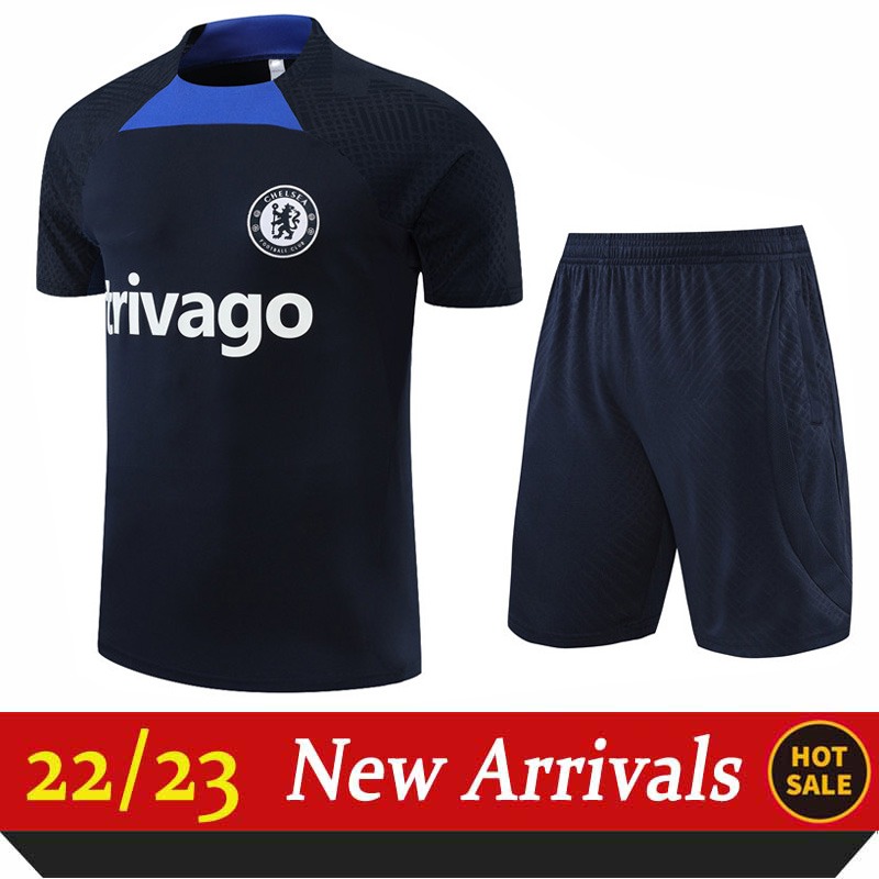 

Mens 2022-2023 Chel sea Liv poor training suit short pants shirt arange sportswear size S, 15