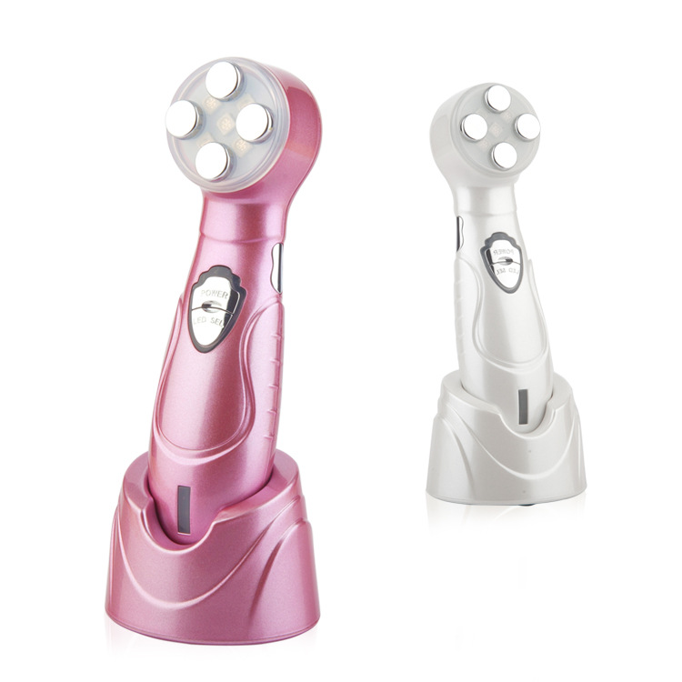 

Photon light therpay face massage ems machine portable facial cells active anti aging beauty device for personal at home use