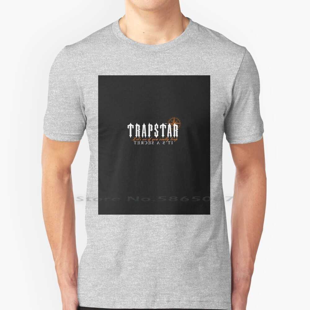 

Trapstar Wild West t Shirt 100% Cotton London City Hypebeast Cloth Its a Secret Orange Grime Music Highstreet, Mtank-gray