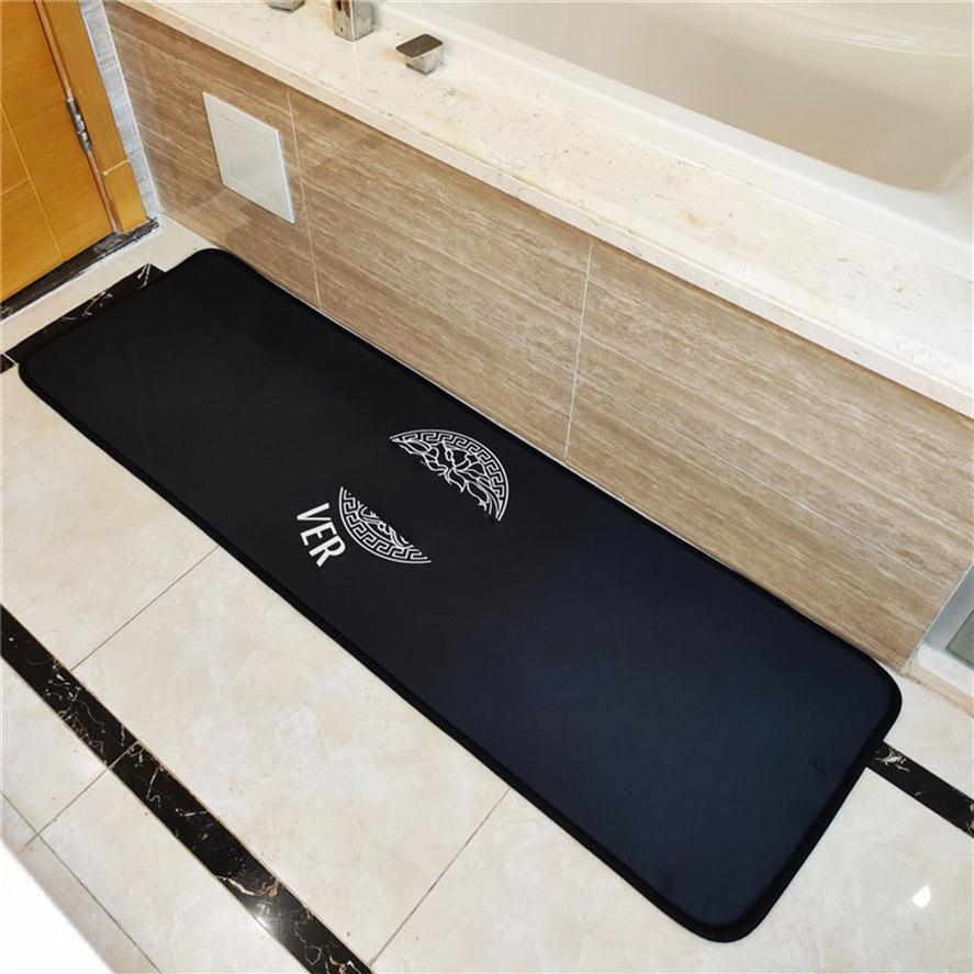 

50 160cm Carpets Hallway Doormat Anti-slip Bathroom Rugs Absorb Water Kitchen Mat Carpet Living Room Luxury Designer Mats252S, Style 1
