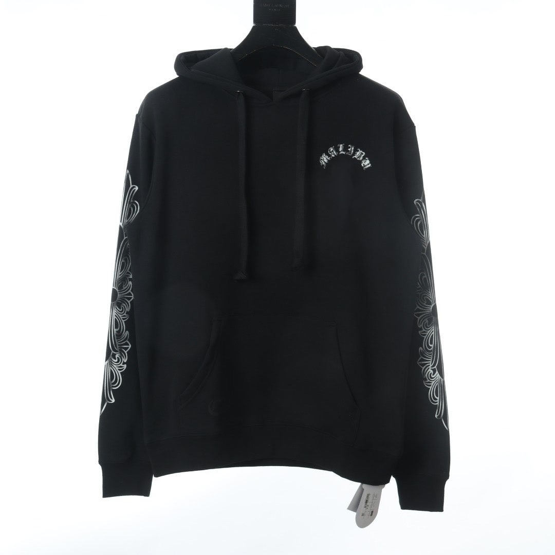 

New AOP jacquard letter knitted sweater in autumn / winter 2022acquard knitting machine e Custom jnlarged detail crew neck c3w2w2sd, Black