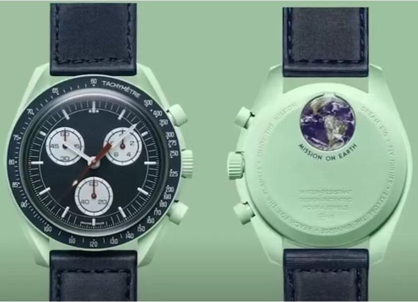 2022 Hot Top Quality Classic Man Watch Quartz Stopwatch Bioceramic Moonswatch Chronograph Mens Watch Mission to Earth 42mm OM12 avec boîte et pap