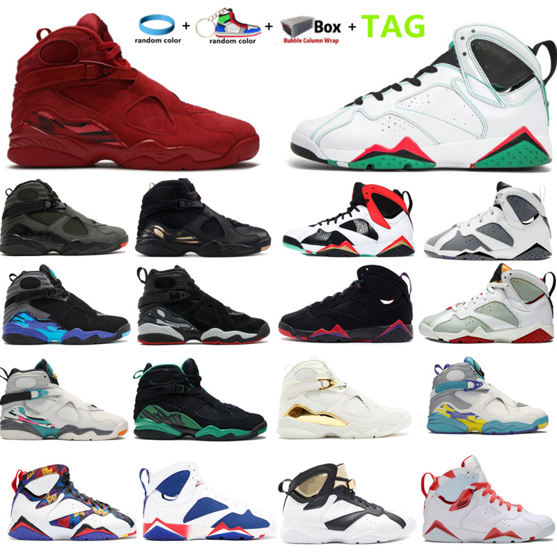 

Basketball Shoes Men 2022 New Release VII 7 7S Bordeaux Paname Hare VIII 8 8S Aqua Chrome Sports Sneakers Trainers Pantone Sweater Citrus French Blue, Shoebox