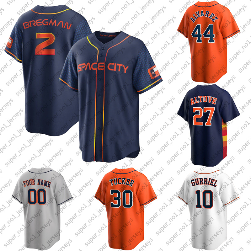 

Houston 27 Jose Altuve 44 Yordan Alvarez Jersey Baseball Alex Bregman Yuli Gurriel Justin Verlander Jerseys Michael Brantley Jason Castro Jake Odorizzi, +patch man custom jersey (tkr)