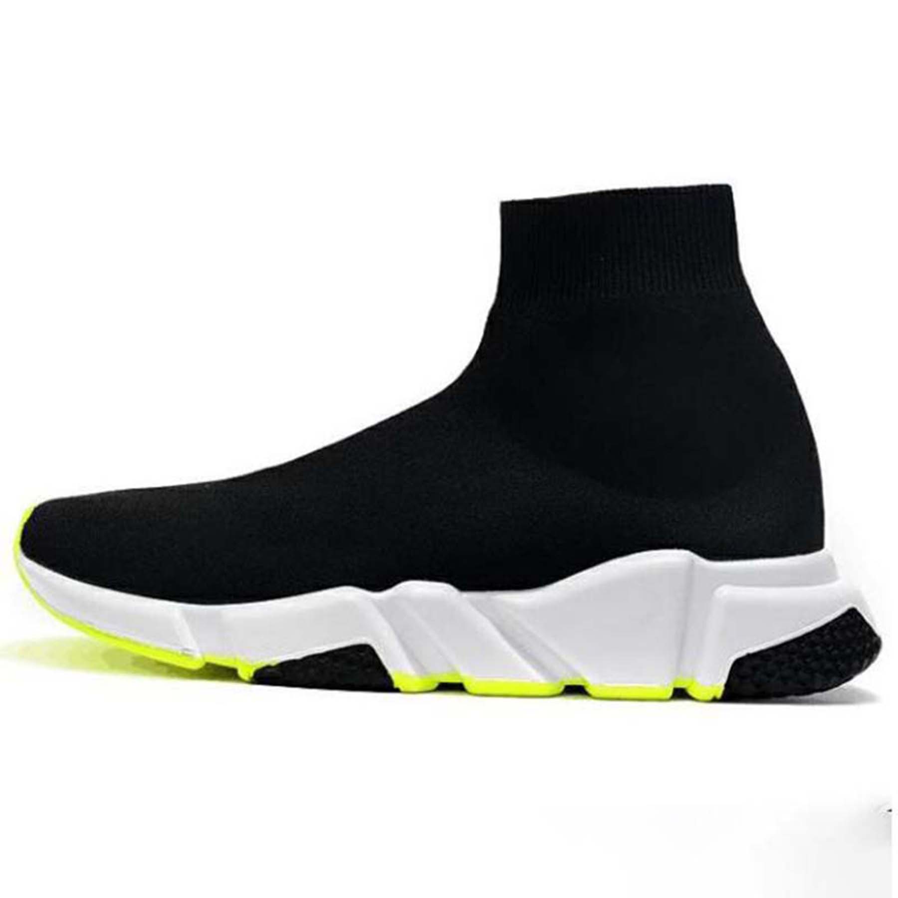 

Designer Sock shoes boot Casual Sports trainers Paris Speed Trainer Men Women Black White 2.0 Runners sneakers fashion socks boots Knit shoe Eur36-47 ww88