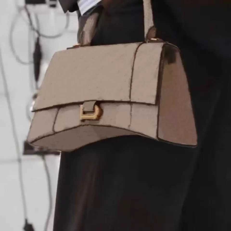 

[WITH BOX] Hourglass bag Functional Amazing top quality classic womens messanger bags handle handbag, L0g0