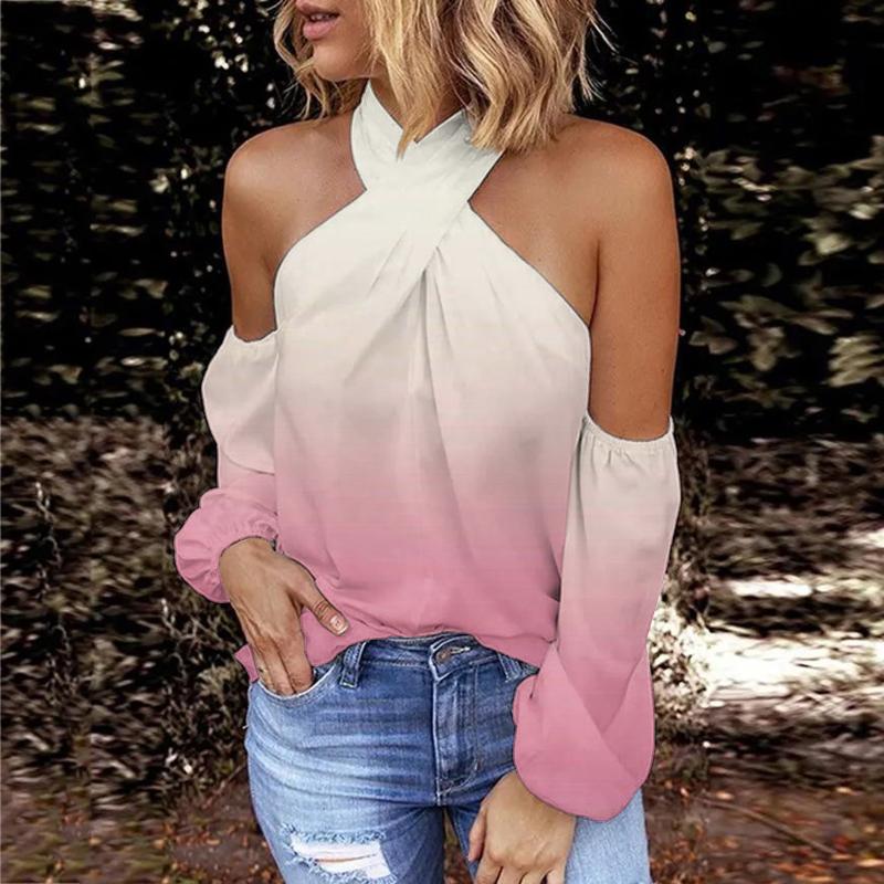 

Women's T-Shirt Womens Loose Casual Summer Tie Dye Print Floral T Shirt Sweatshirt Elderly Women Long Sleeve Shirts For WomenWomen's, Green