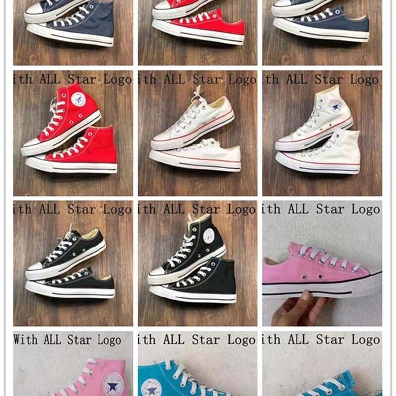 

2021 Classic Canvas 1970s casual Shoes platform Hi Reconstructed Slam Jam 1970 Triple Black White High Low Mens Women Sport Sneakers 36-44, #12