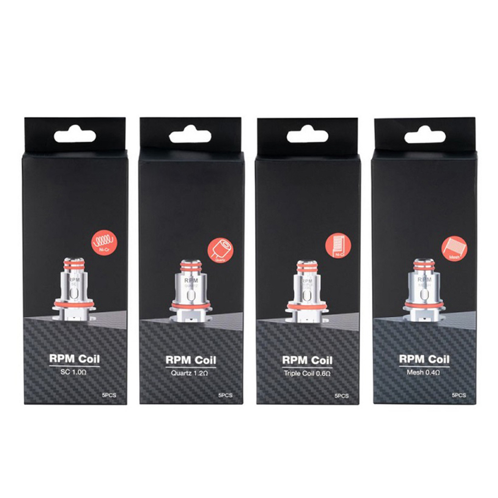 

RPM40 Replacement E-cigarette Coils Mesh 0.3ohm/0.4ohm Triple/0.6ohm DC/0.8ohm SC/1.0ohm Quartz/1.2ohm For RPM 40 Kit Nord Pods Vaporizers Vape Pen caliburn g novo rpm4