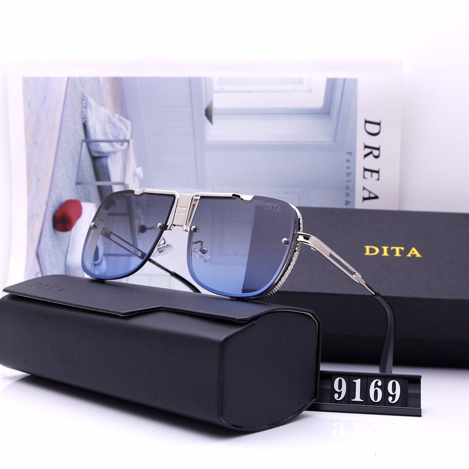 Dita 2022 Designers Lunettes de soleil Lunettes de soleil de luxe Mode élégante Polarisation de haute qualité pour hommes UV400 Verre pour femmes