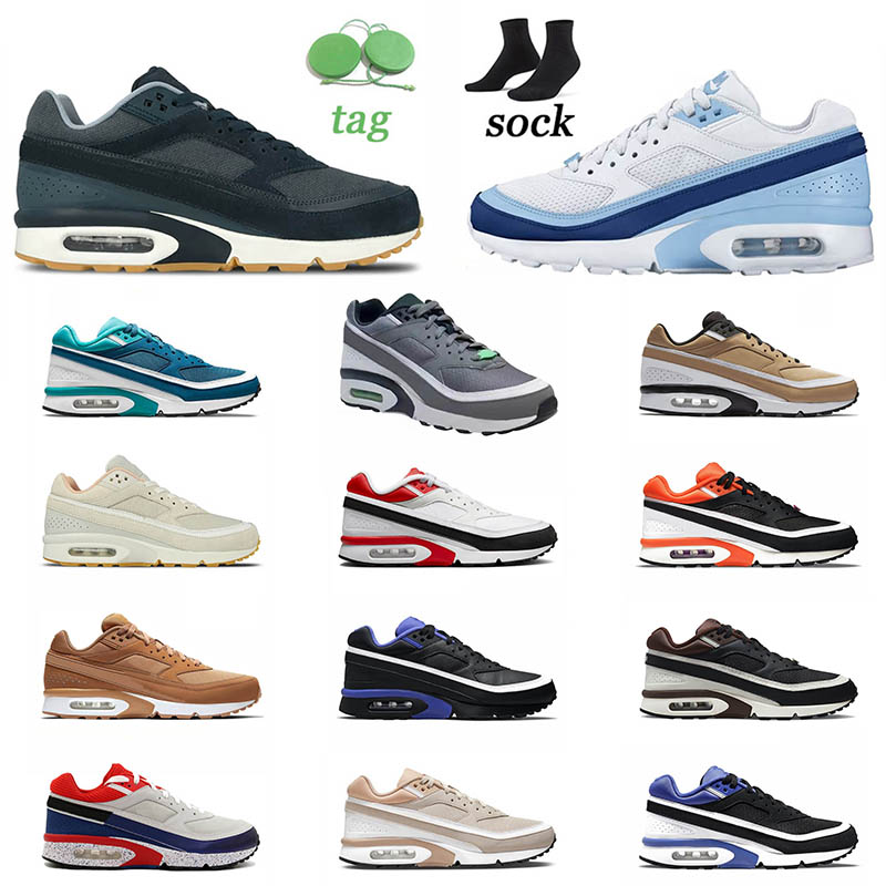 

BW OG Fashion Platform Running Shoes For Womens Mens White Pure Platinum Blue Cap Armory Navy Flax Persian Violet Marina Sneakers Sports Trainers Size 36-45, B49 40-45 rotterdam