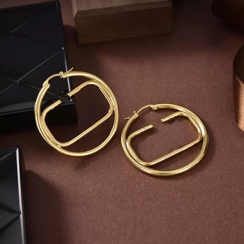 

Designer Hoop Earrings For Womens Fashion Gold Hoops Earrings Mens Luxury Jewelry Unisex Letter Earring Studs 2205113D