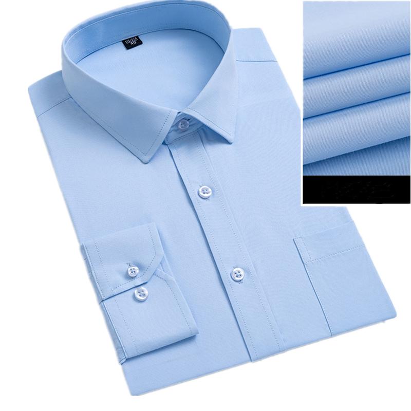 

Men's Dress Shirts European And American Men Clothing Multicolor Business Long-sleeved Loose, Comfortable, Simple Fashionable Mens, Pink triangle