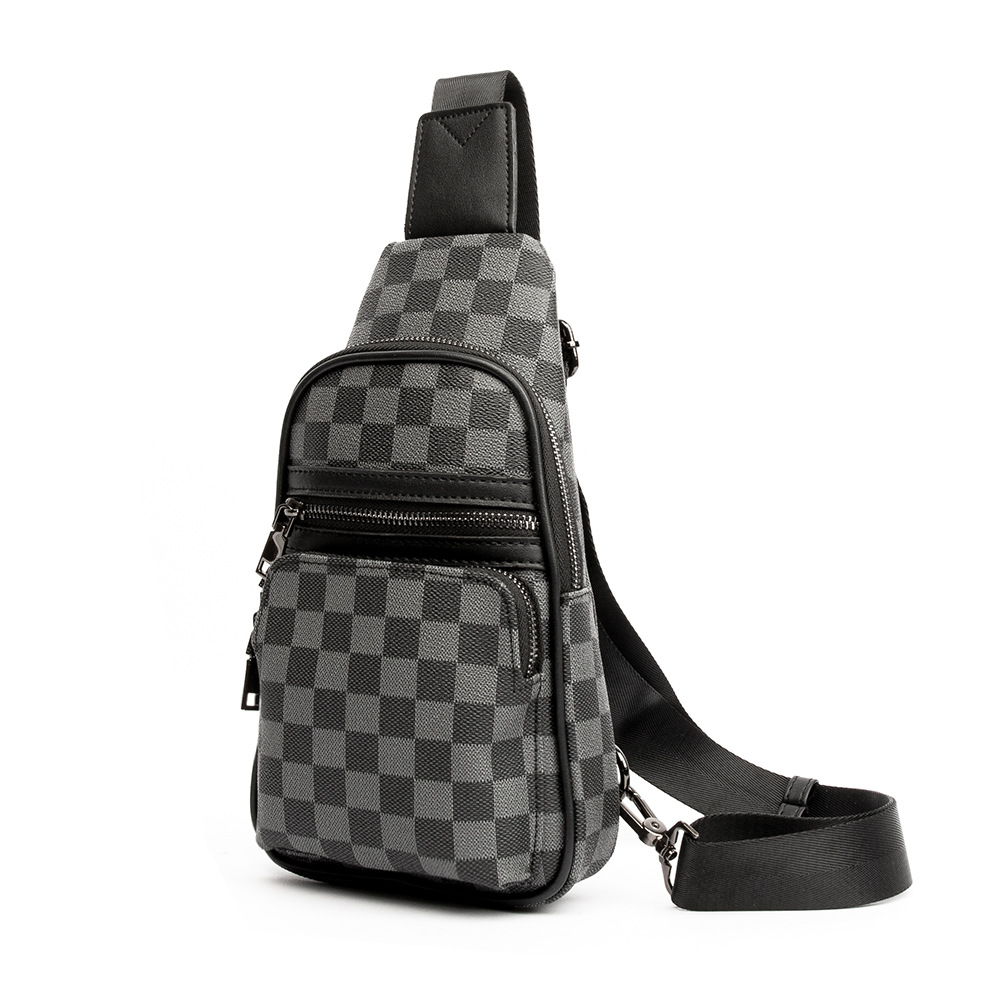 

Louiseity Waist Bags Fashion Men's Women's Genuine Leather Designers Luxury Cross Body Handbag Famous Bumbag Fashion VIUTONITY Shoulder Bag Bum Fanny Pack, Genuine leather and box