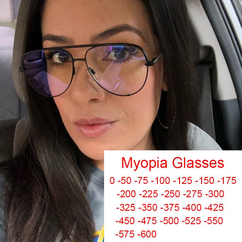 

Sunglasses Fashion Metal Computer Glasses Anti Blue Light Myopia Blocking Men Women Eyeglasses Gold Silver Spectacles FrameSunglasses